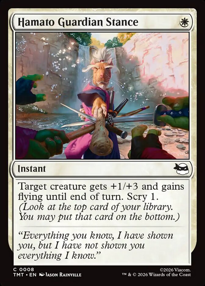 MTG - Hamato Guardian Stance - Teenage Mutant Ninja Turtles (SOS)