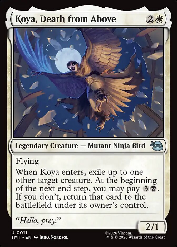 MTG - Koya, Death from Above - Teenage Mutant Ninja Turtles (SOS)