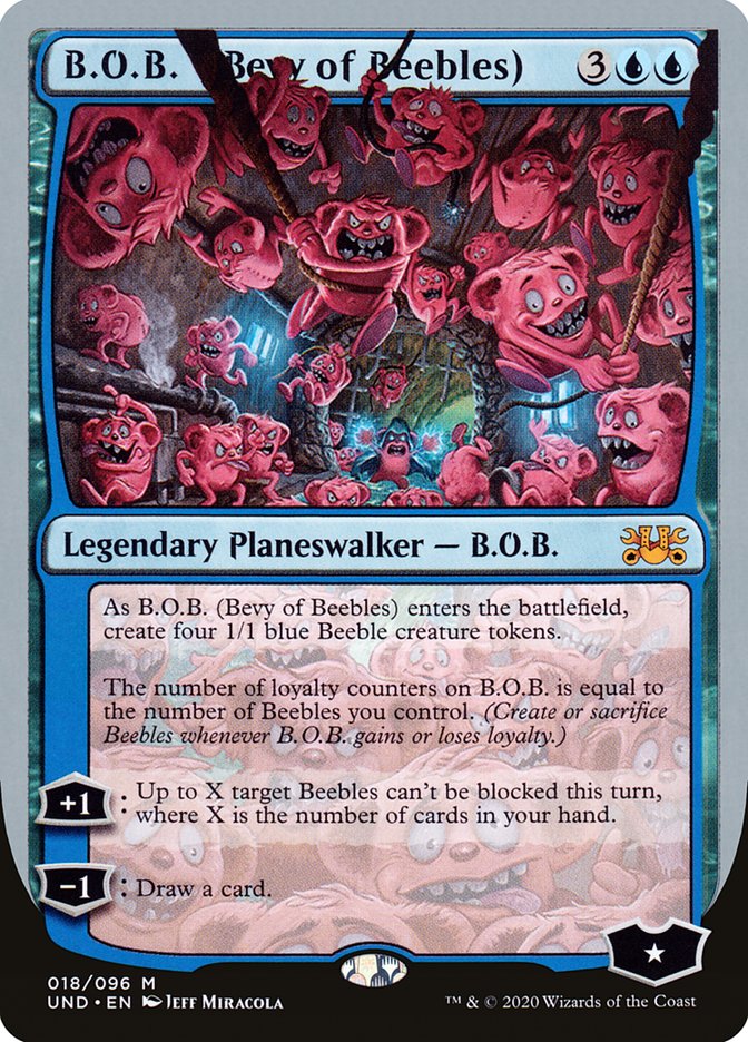 MTG - B.O.B. (Bevy of Beebles) - Unsanctioned (SOS)
