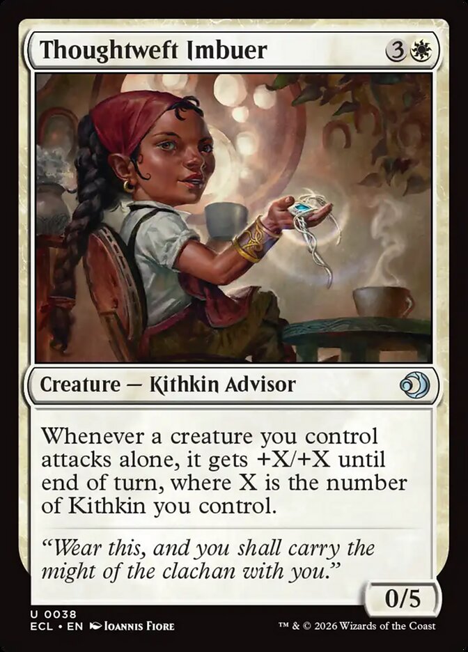MTG - Thoughtweft Imbuer - Lorwyn Eclipsed (SOS)