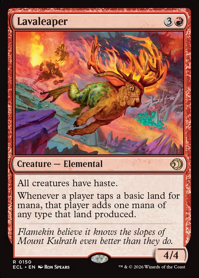 MTG - Lavaleaper - Lorwyn Eclipsed (SOS)