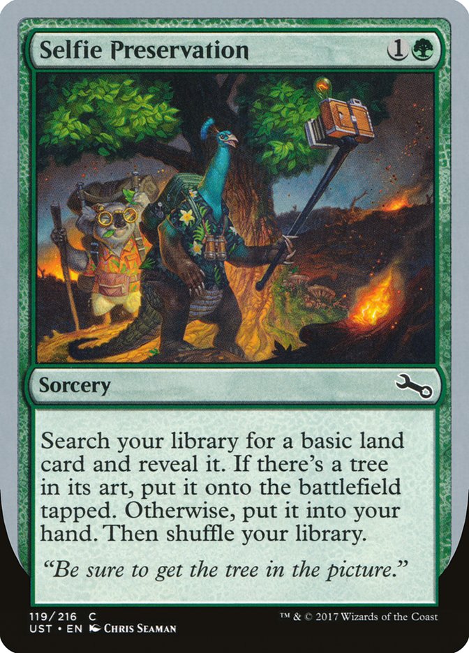 MTG - Selfie Preservation - Unstable (SOS)