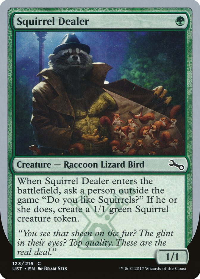 MTG - Squirrel Dealer - Unstable (SOS)