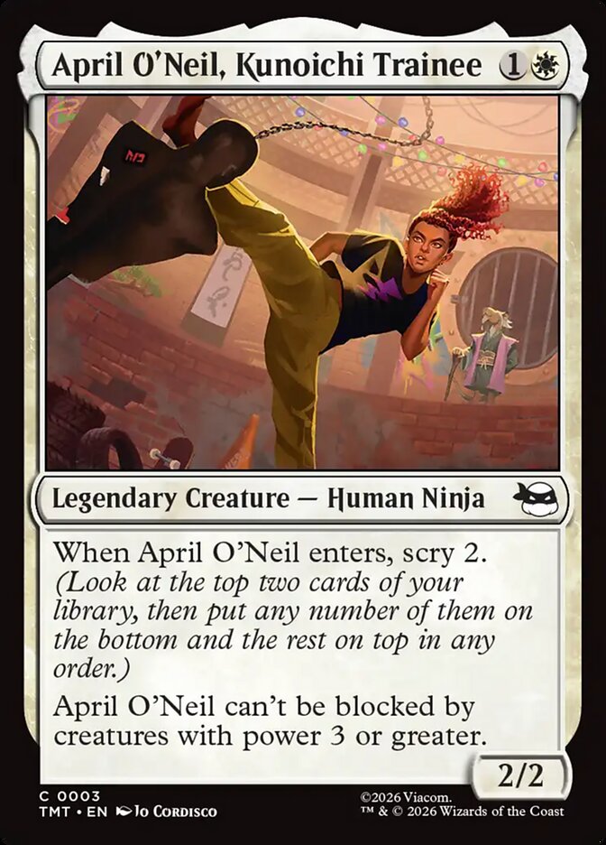 MTG - April O'Neil, Kunoichi Trainee - Teenage Mutant Ninja Turtles (SOS)