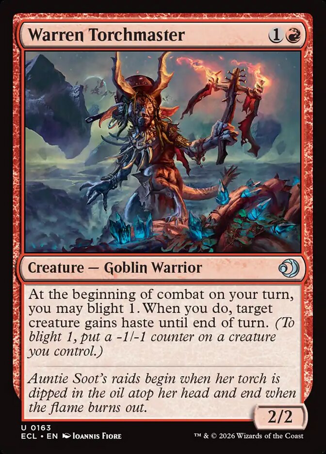 MTG - Warren Torchmaster - Lorwyn Eclipsed (SOS)