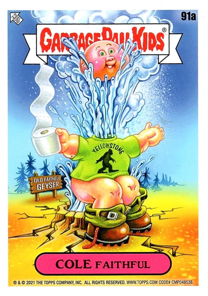 GPK - 91a - COLE Faithful - Go On Vacation  (GoVa)