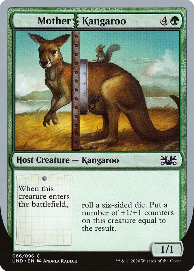 MTG - Mother Kangaroo - Unsanctioned (SOS)