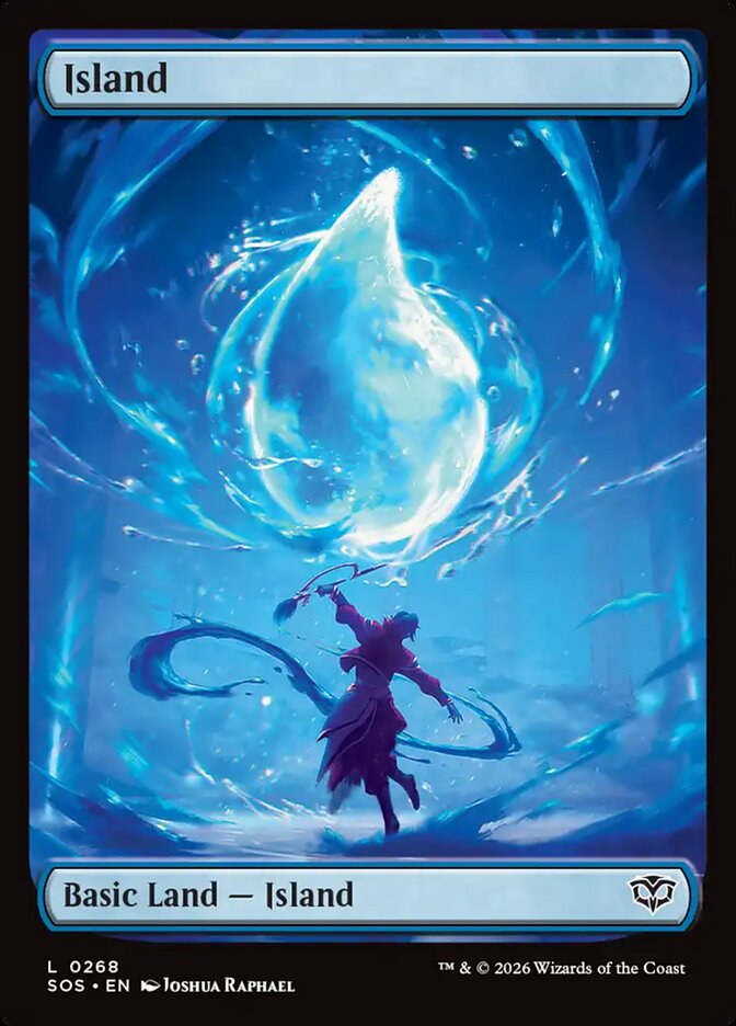MTG - Island - Secrets of Strixhaven (SOS)