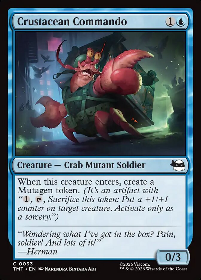 MTG - Crustacean Commando - Teenage Mutant Ninja Turtles (SOS)