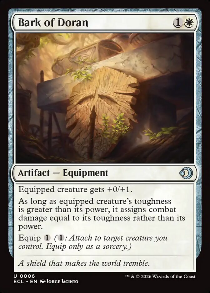 MTG - Bark of Doran - Lorwyn Eclipsed (SOS)