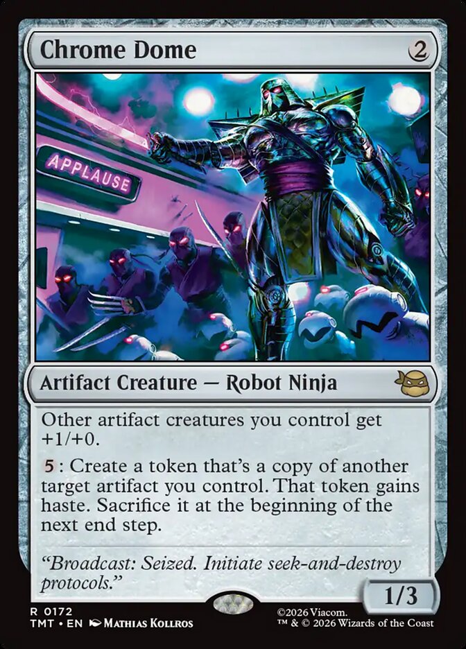 MTG - Chrome Dome - Teenage Mutant Ninja Turtles (SOS)
