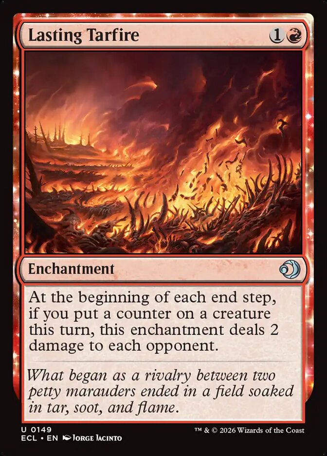 MTG - Lasting Tarfire - Lorwyn Eclipsed (SOS)
