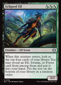 MTG - Eclipsed Elf - Lorwyn Eclipsed (SOS)