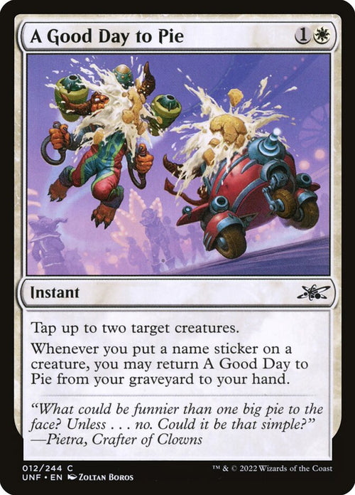 MTG - A Good Day to Pie - Unfinity (SOS)