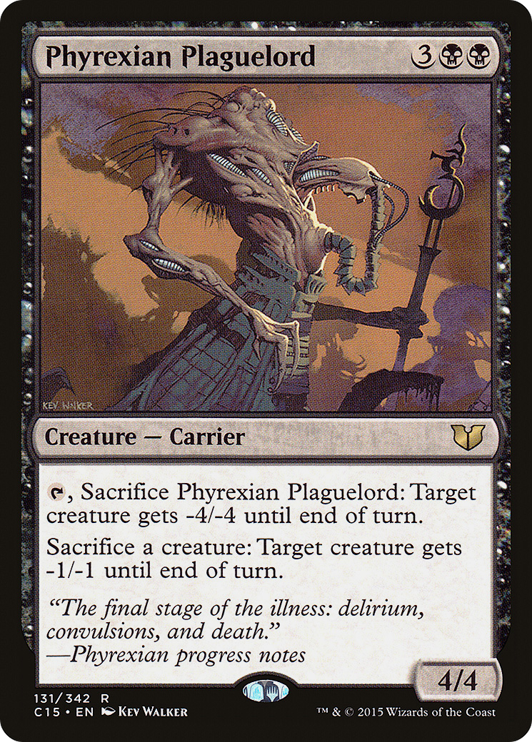 MTG - Phyrexian Plaguelord - Commander 2015 (C15)