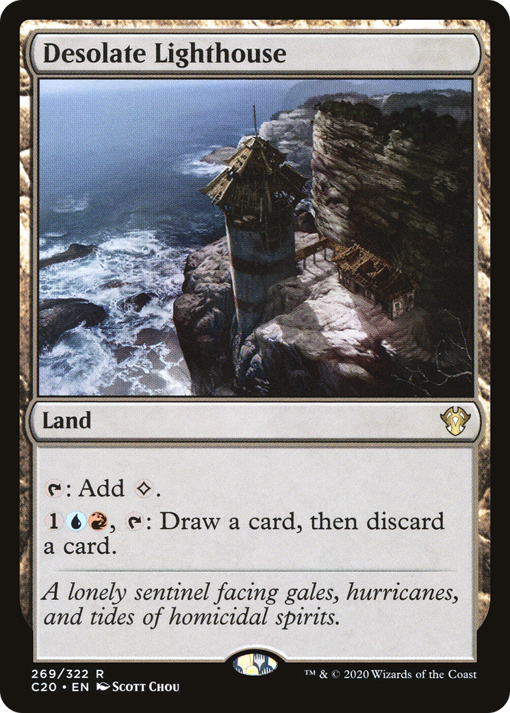 MTG - Desolate Lighthouse - Commander 2020 (C20)