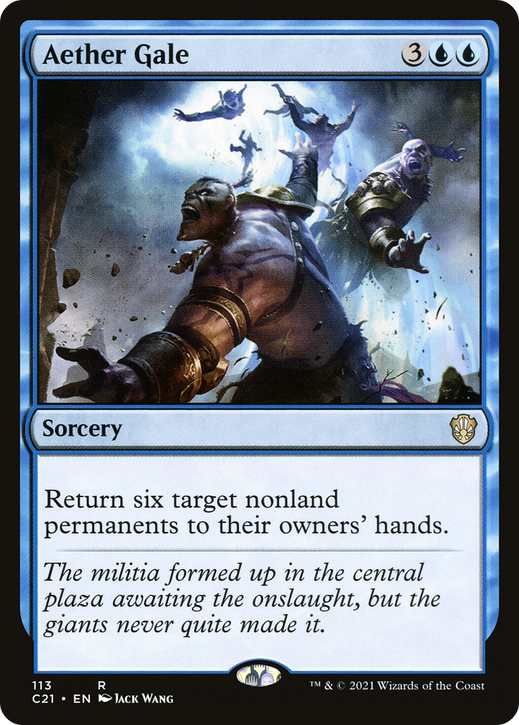 MTG - Aether Gale - Commander 2021 (C21)