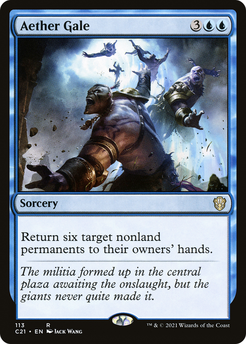 MTG - Aether Gale - Commander 2021 (C21)