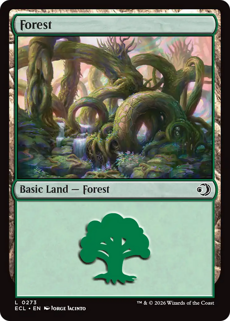MTG - Forest (273) - Lorwyn Eclipsed (ECL)