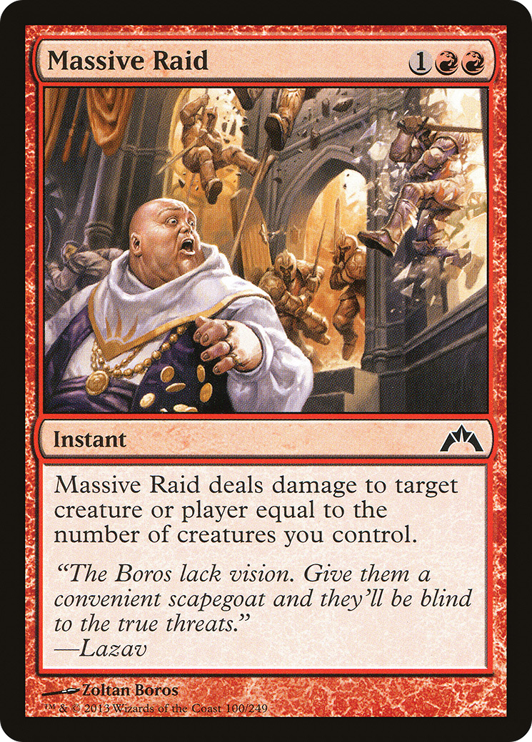 MTG - Massive Raid - Gatecrash (GTC)