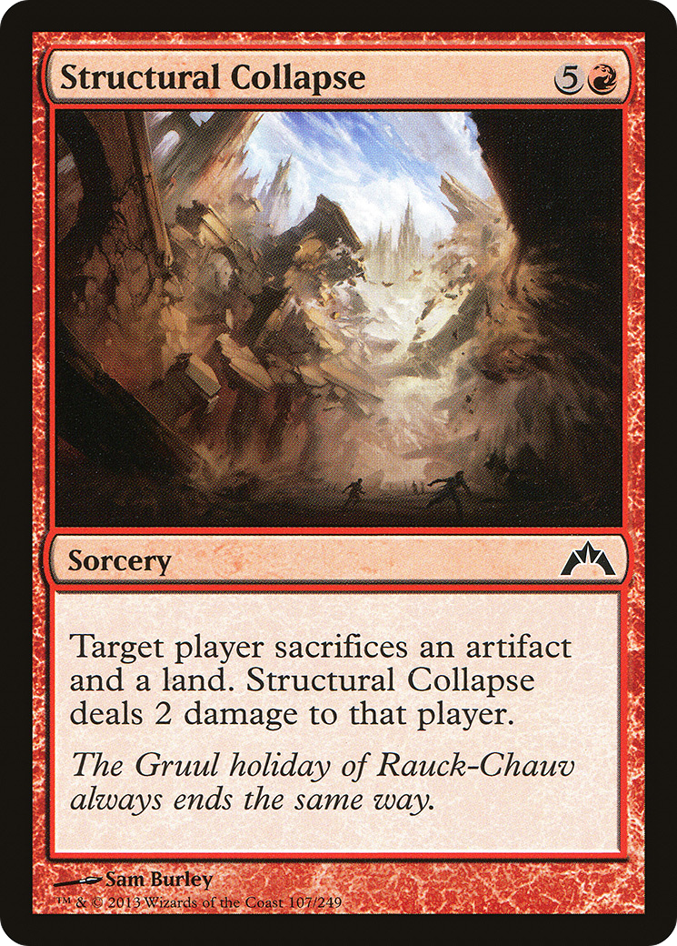 MTG - Structural Collapse - Gatecrash (GTC)