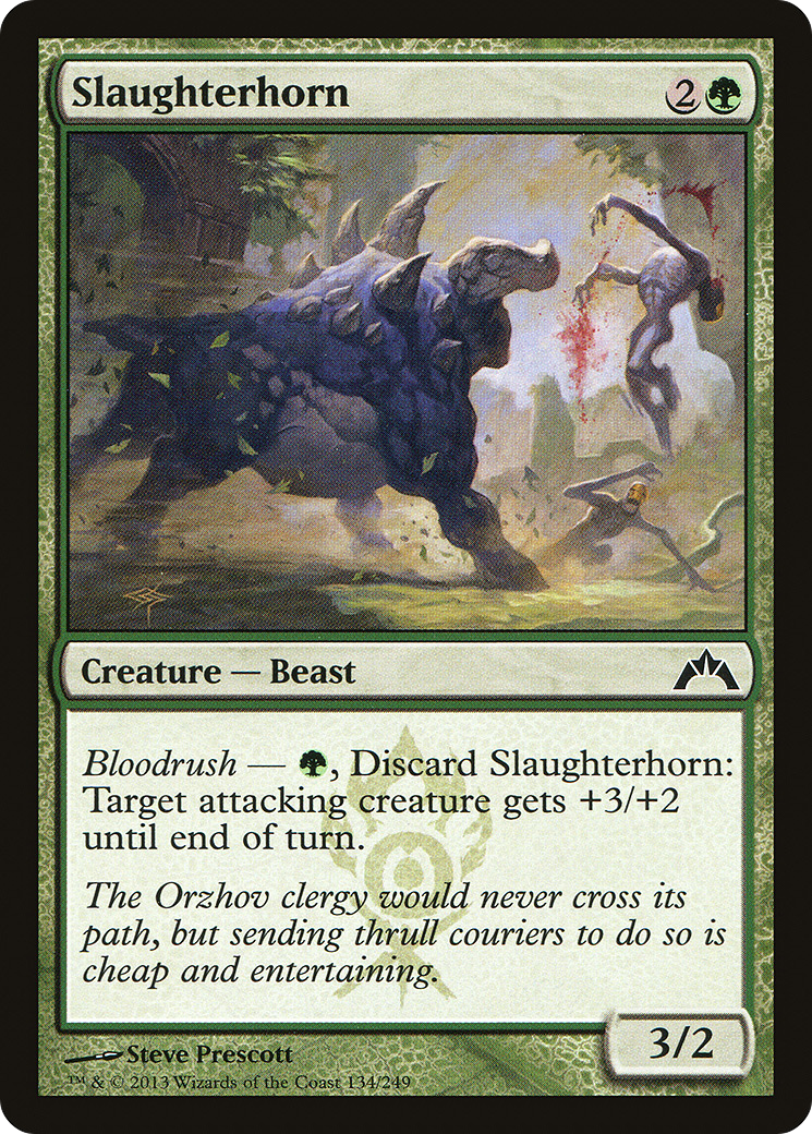 MTG - Slaughterhorn - Gatecrash (GTC)