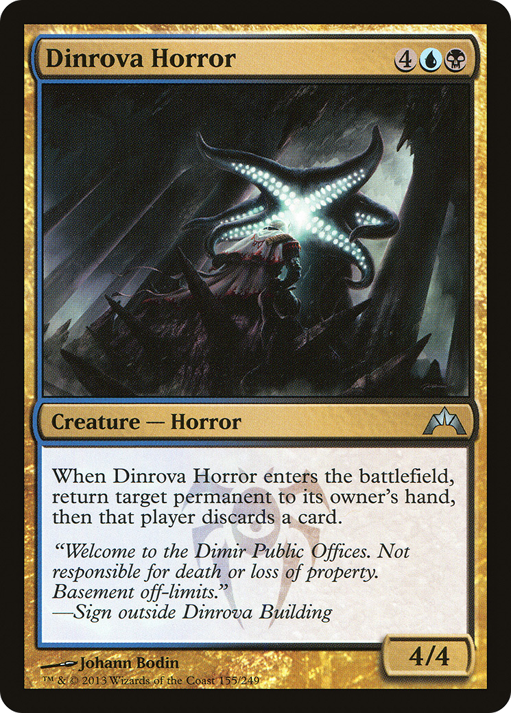 MTG - Dinrova Horror - Gatecrash (GTC)