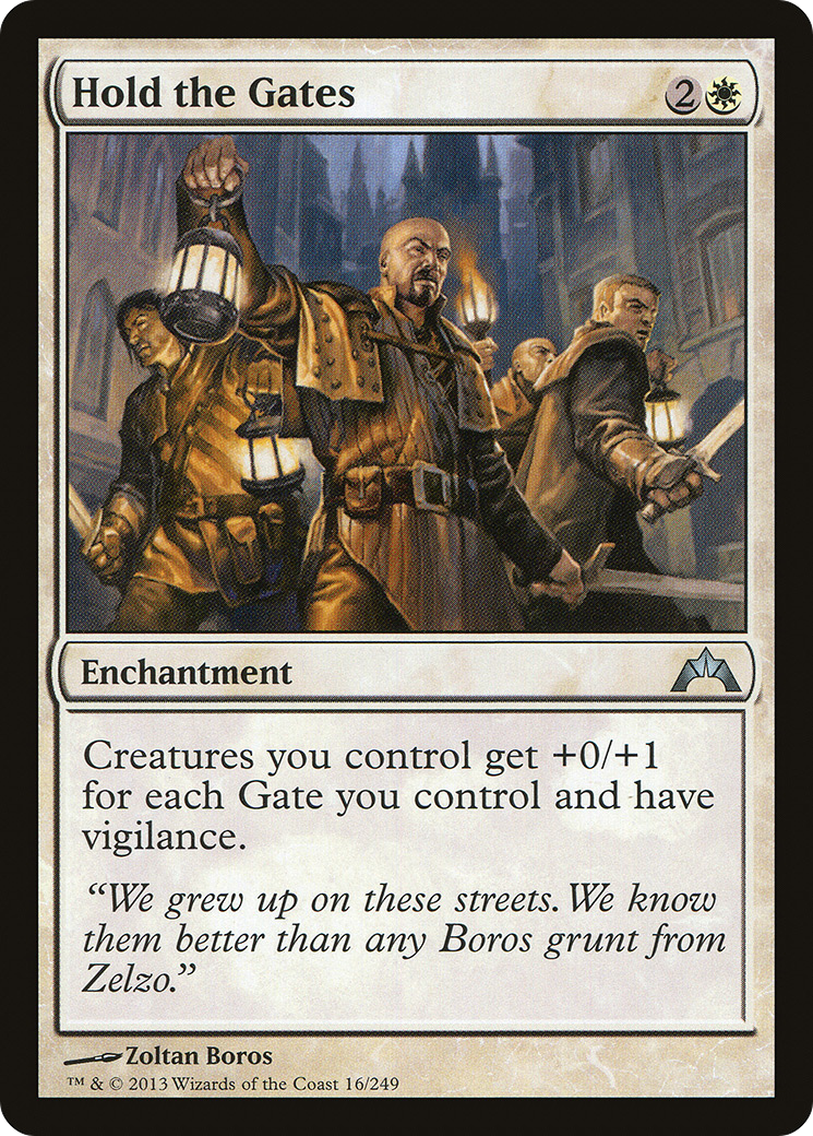 MTG - Hold the Gates - Gatecrash (GTC)