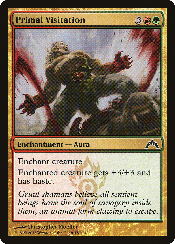 MTG - Primal Visitation - Gatecrash (GTC)