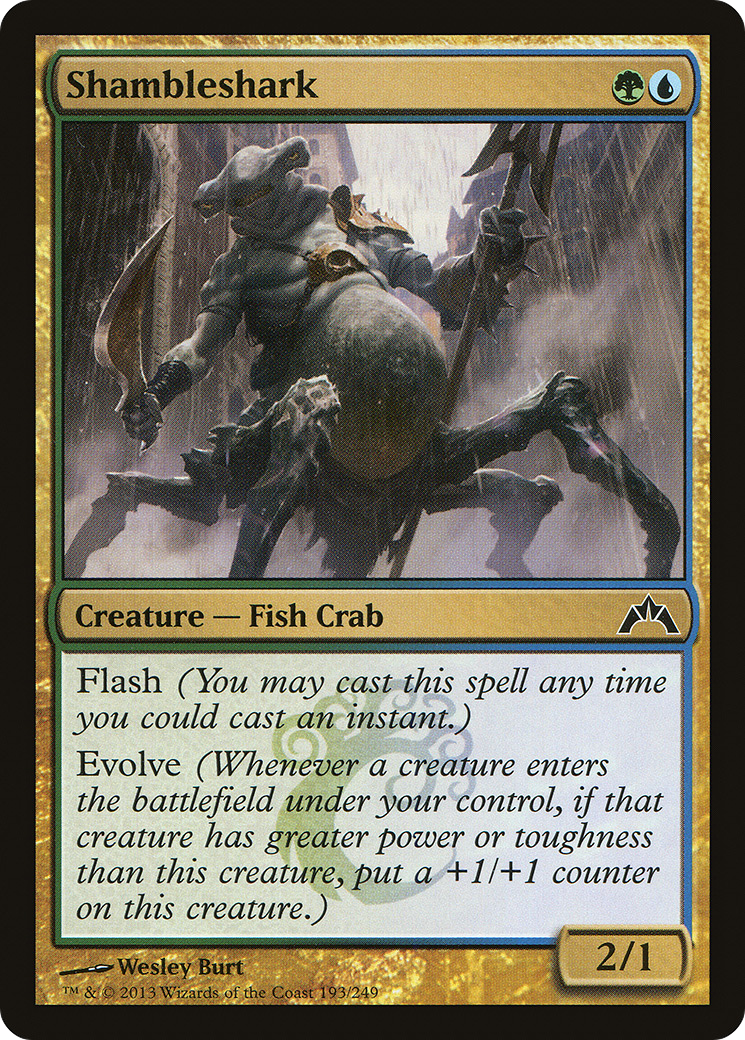 MTG - Shambleshark - Gatecrash (GTC)