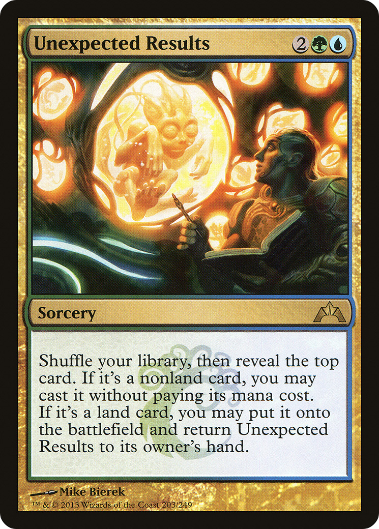 MTG - Unexpected Results - Gatecrash (GTC)