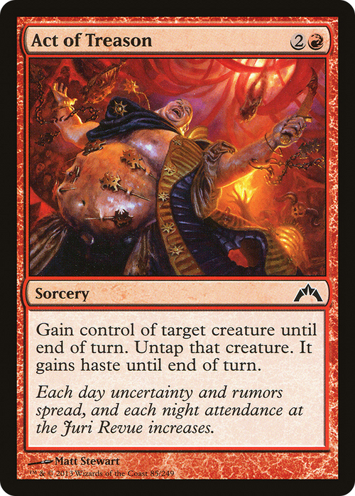 MTG - Act of Treason - Gatecrash (GTC)