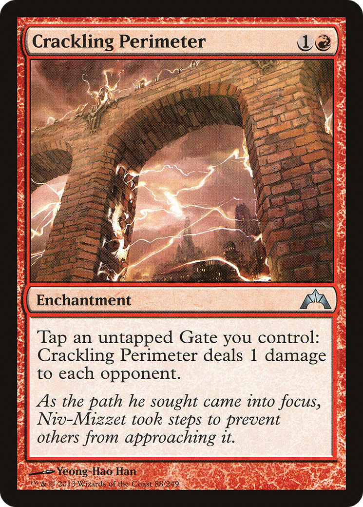 MTG - Crackling Perimeter - Gatecrash (GTC)