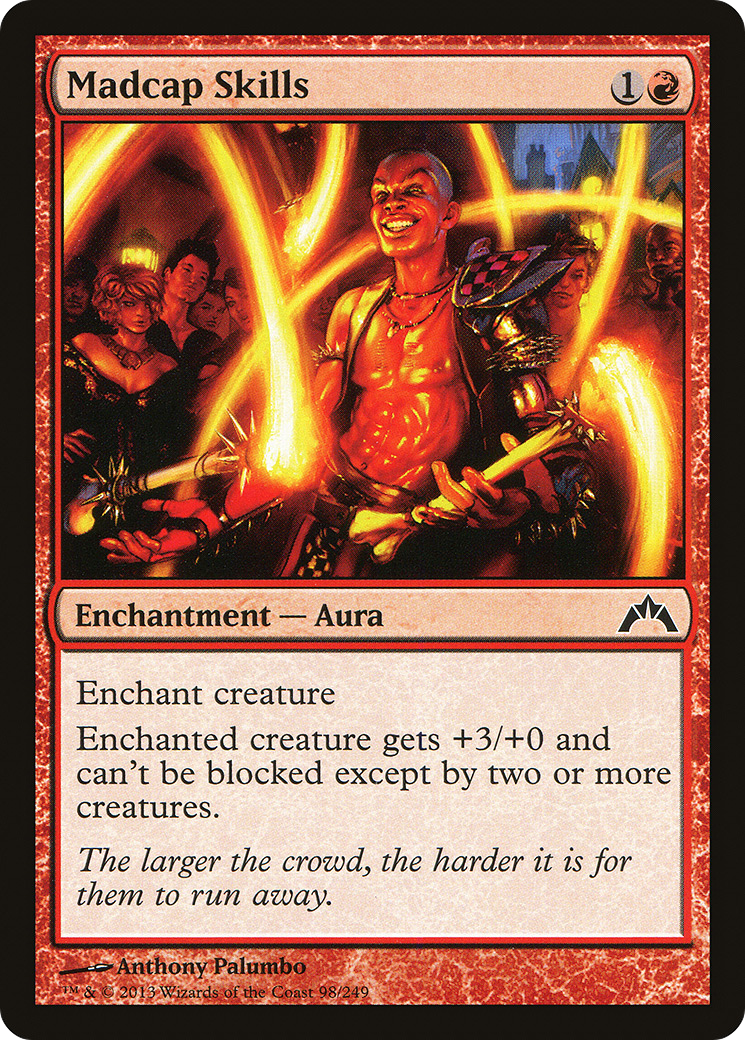 MTG - Madcap Skills - Gatecrash (GTC)