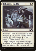 MTG - Ephemeral Shields - Magic 2015 (M15)