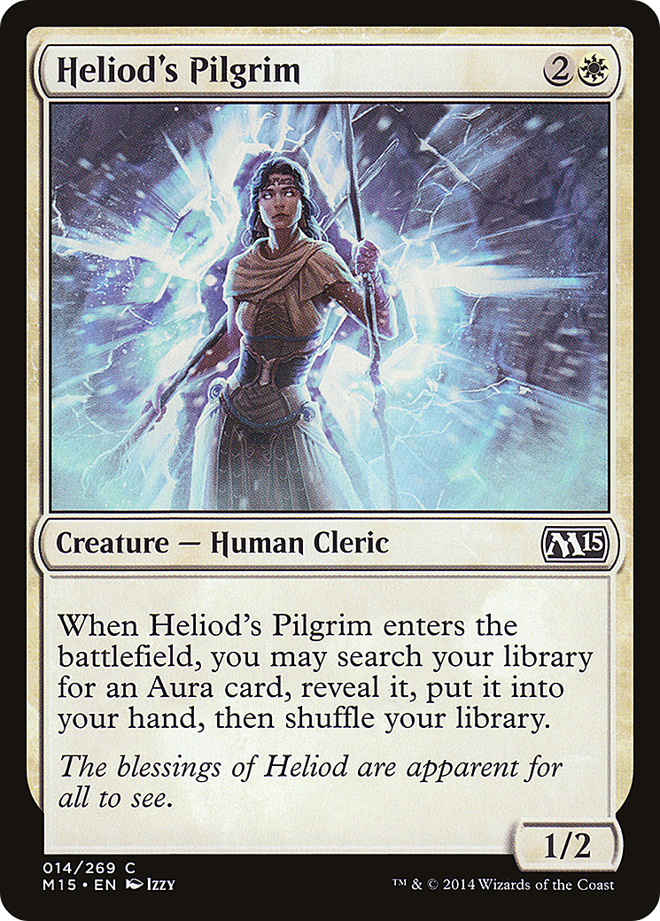 MTG - Heliod's Pilgrim - Magic 2015 (M15)