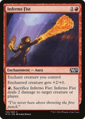 MTG - Inferno Fist - Magic 2015 (M15)