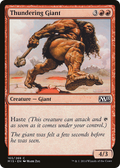 MTG - Thundering Giant - Magic 2015 (M15)