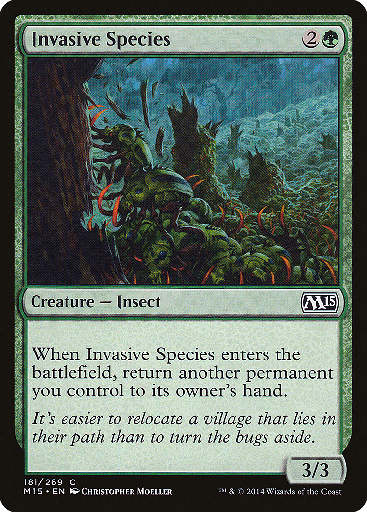 MTG - Invasive Species - Magic 2015 (M15)