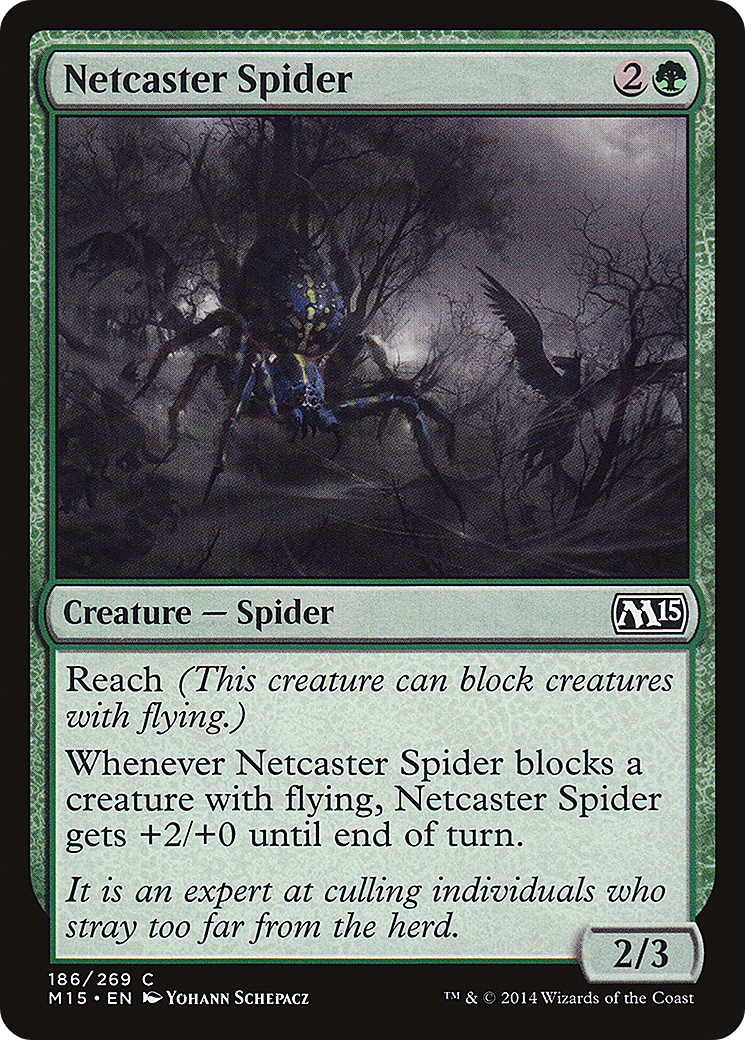 MTG - Netcaster Spider - Magic 2015 (M15)
