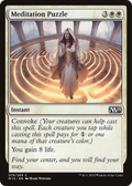 MTG - Meditation Puzzle - Magic 2015 (M15)