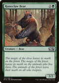 MTG - Runeclaw Bear - Magic 2015 (M15)