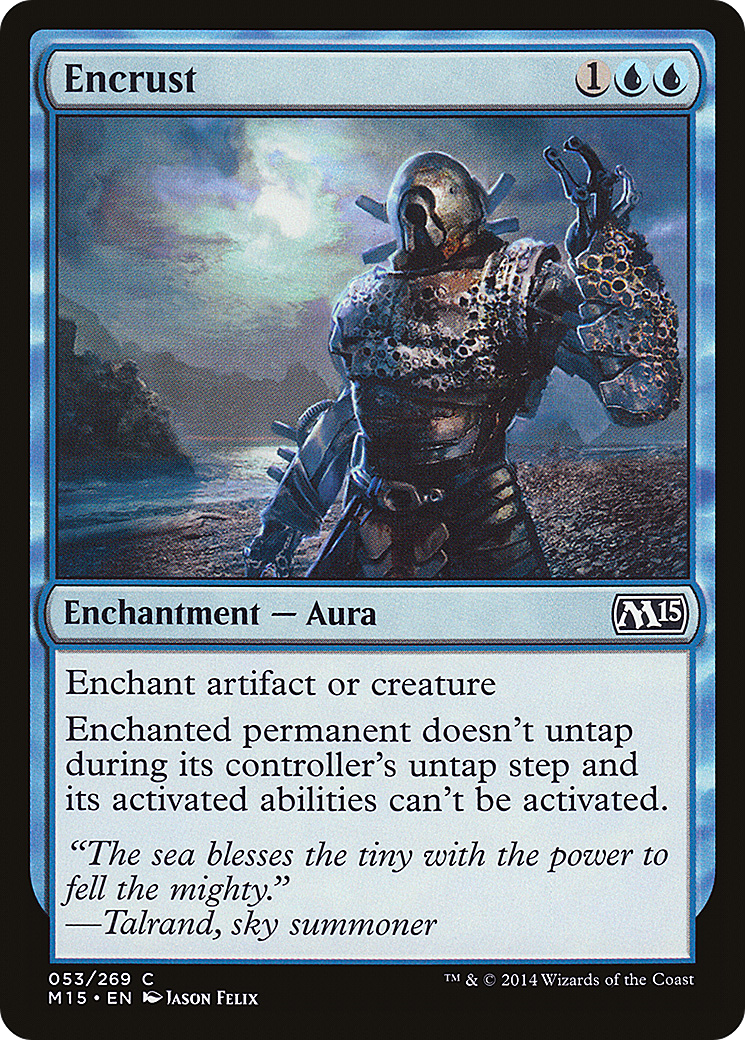 MTG - Encrust - Magic 2015 (M15)