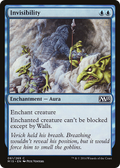 MTG - Invisibility - Magic 2015 (M15)