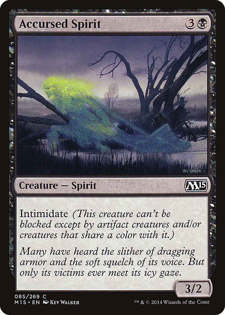 MTG - Accursed Spirit - Magic 2015 (M15)
