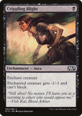 MTG - Crippling Blight - Magic 2015 (M15)
