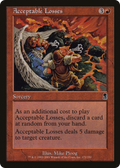 MTG - Acceptable Losses - Odyssey (ODY)