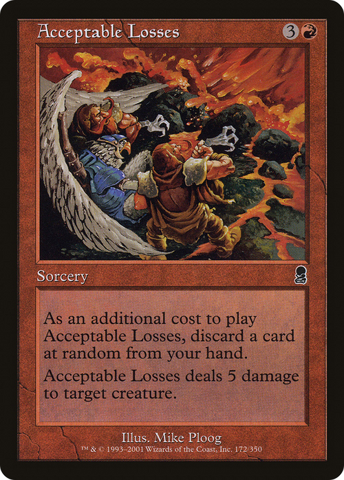 MTG - Acceptable Losses - Odyssey (ODY)
