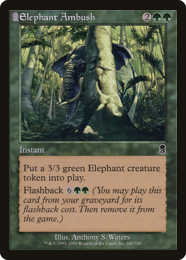 MTG - Elephant Ambush - Odyssey (ODY)