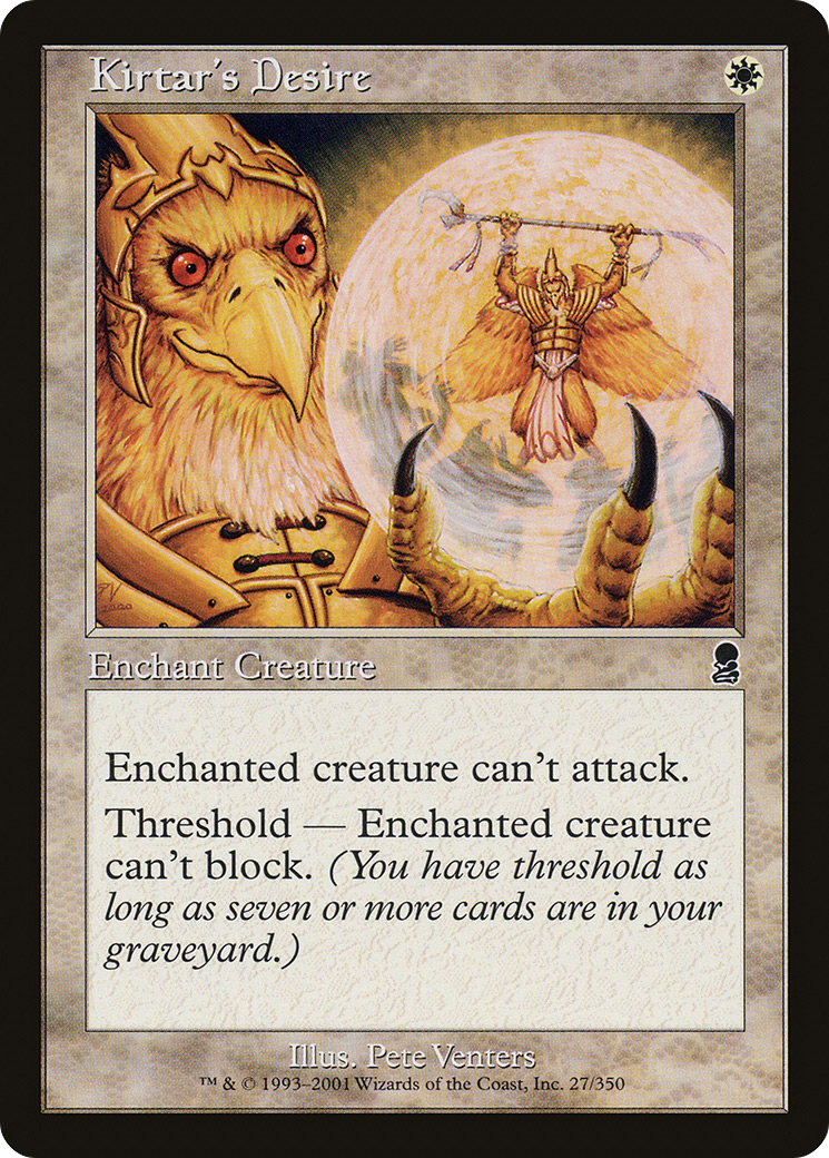 MTG - Kirtar's Desire - Odyssey (ODY)